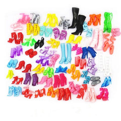 Colorful High Heel Fashion Sandals for 11-8 In Dolls