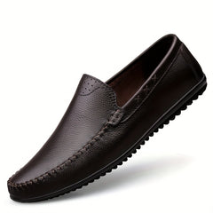 Men's Stitched Slip On Loafers Smart Casual Shoes