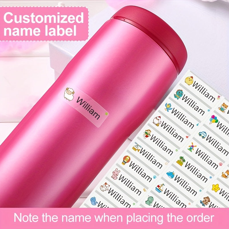 240pcs Transparent Stickers 3 4 X1 Label Stickers for Books and School Supplies