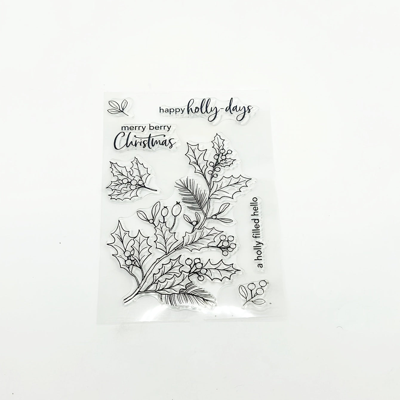Christmas Stamp Painting Tool DIY Scrapbook Decoration Silicone
