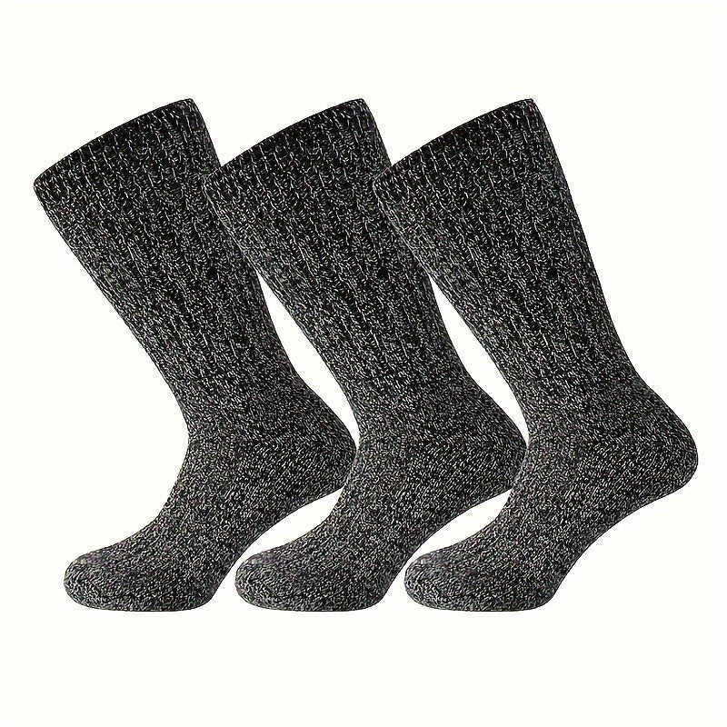 Men's Athletic Wool Socks Running Outdoor Sports Shock Absorbing