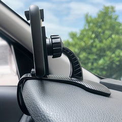 Secure Magnetic Car Phone Holder for GPS Navigation