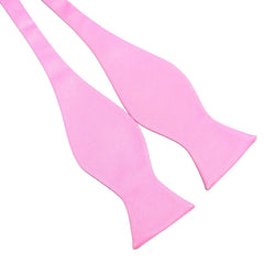 Men's Silk Solid Bow Tie For Wedding