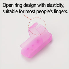 2pcs Yarn Guide Finger Holder Knitting Thimble Tool