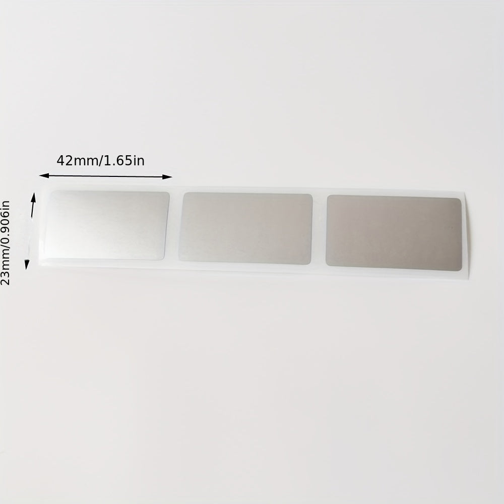 100pcs 42mm Scratch Off Sticker DIY Game Card Coupon