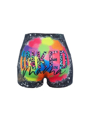 Casual Elastic Waist Shorts for Women