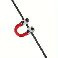 Metal D Loop Bow String Peepsight Dovetail Mount