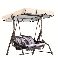 Waterproof Swing Canopy Replacement Top Cover for Porch Swing - Excluding Swing