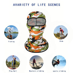 Summer Outdoor Cooling Face Mask Windproof Dustproof UV Protection Neck Gaiter