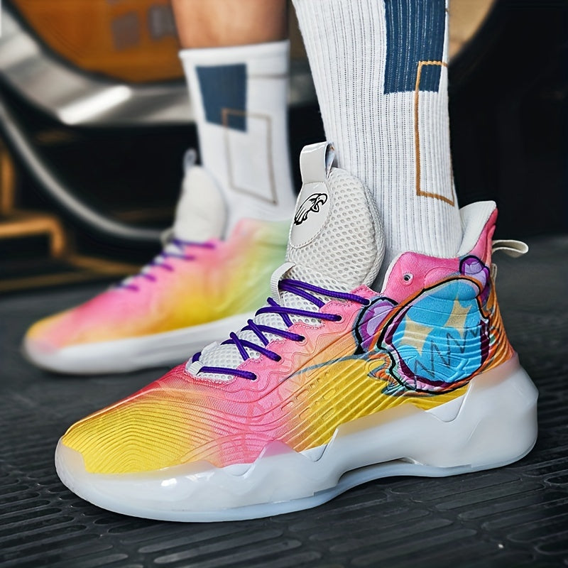 Men's Basketball Shoes Comfy Non Slip Sneakers