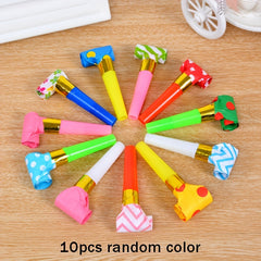 Colorful Candy Blower Whistle Birthday Party Supplies
