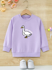 Kids 'Silly Goose' Graphic Sweatshirt