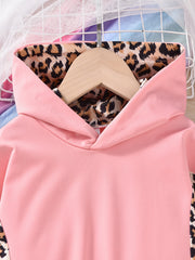 Girl's Plaid Hoodie & Shorts Set for Summer Spring