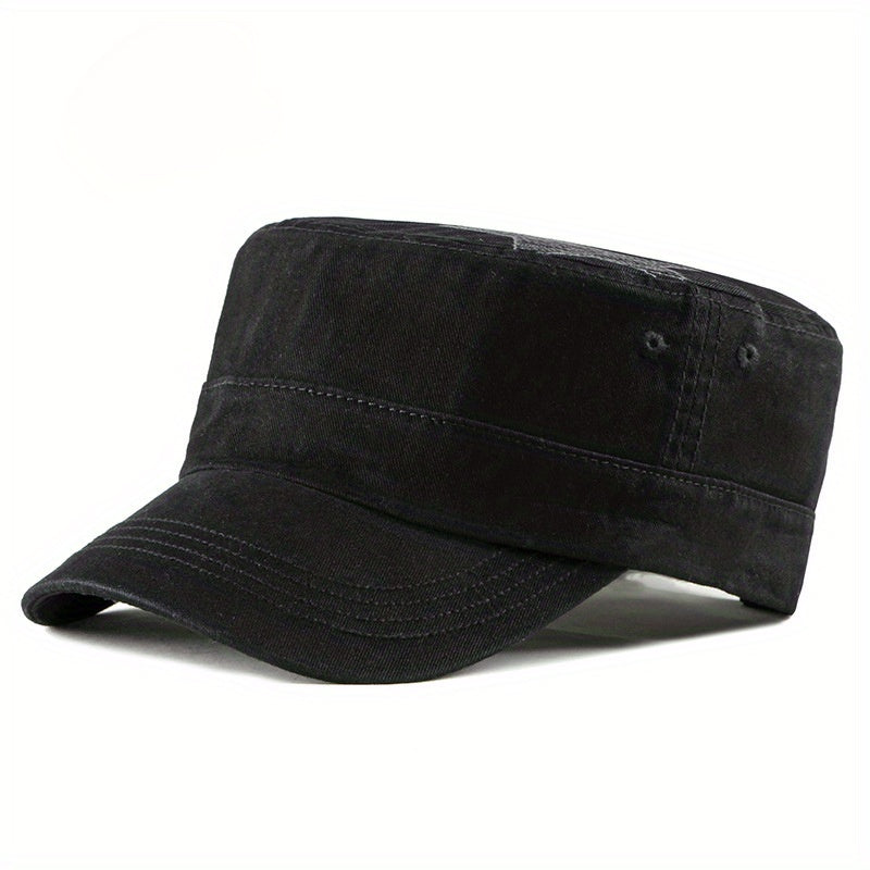 Vintage Flat Cap Breathable Baseball Duck Cap Sun Protection Hat