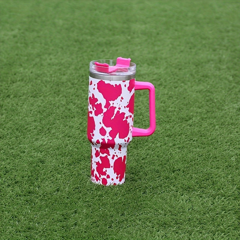 Large Capacity Christmas Stainless Steel Cup 40oz Insulated Water Cup