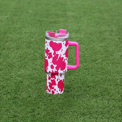 Large Capacity Christmas Stainless Steel Cup 40oz Insulated Water Cup