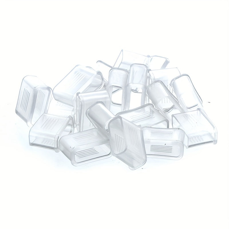 20pcs Rubber Whistle Cover Mouth Protector Cushioned Mouth Cover