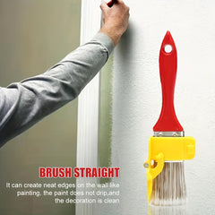 Edger Paint Brush Lightweight Clean Brush Wood Handle DIY Tool