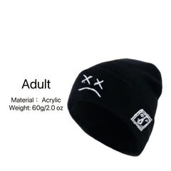 Men's Casual Knit Sports Warm Embroidered Beanie