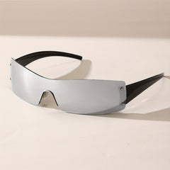 Futuristic Wrap Around Sunglasses UV400 for Men Women
