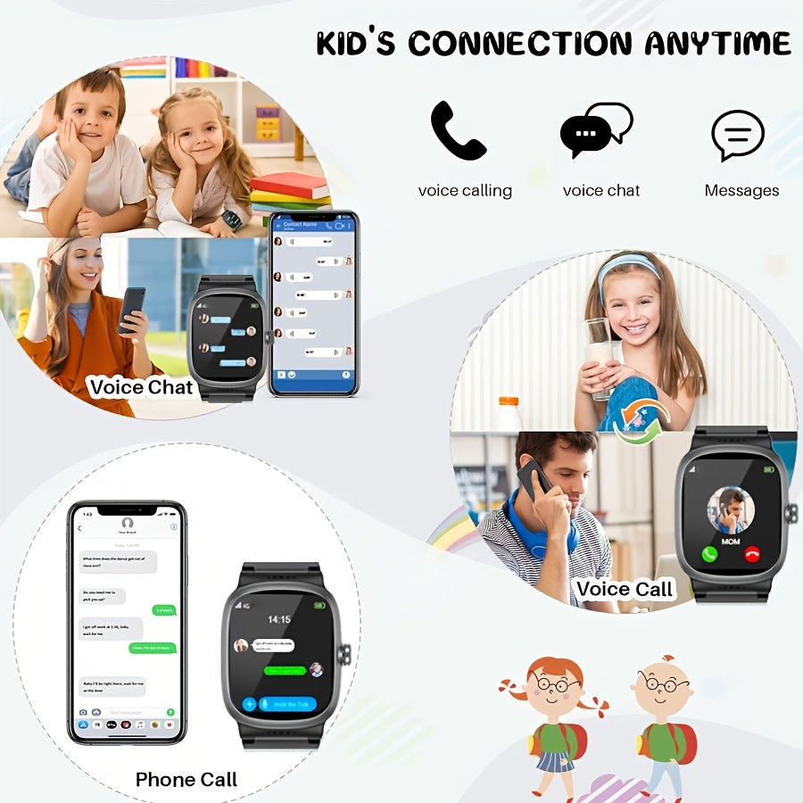 Kids Smart Watch Sleep Monitor Games Alarm High Smart Watch Boys Girls