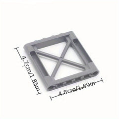 6pcs Building Block Set with 6x6 Dot Support Frame for Educational Toy