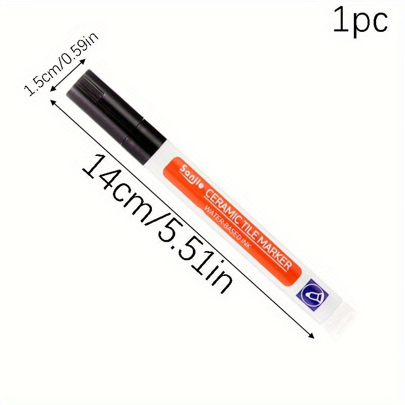 Waterproof Tile Marker Grout Pen - Wall Seam Pen for Tiles - Decontamination