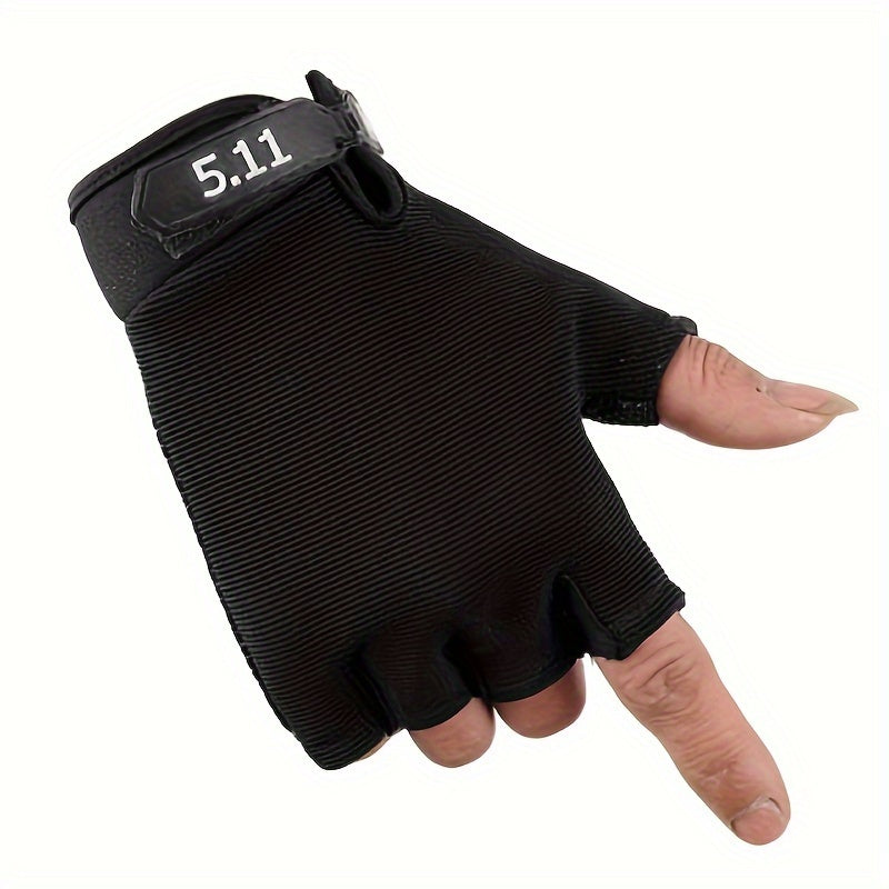 Half Finger Gloves Cycling Fitness Mountaineering Gloves Non-slip Wear-resistant