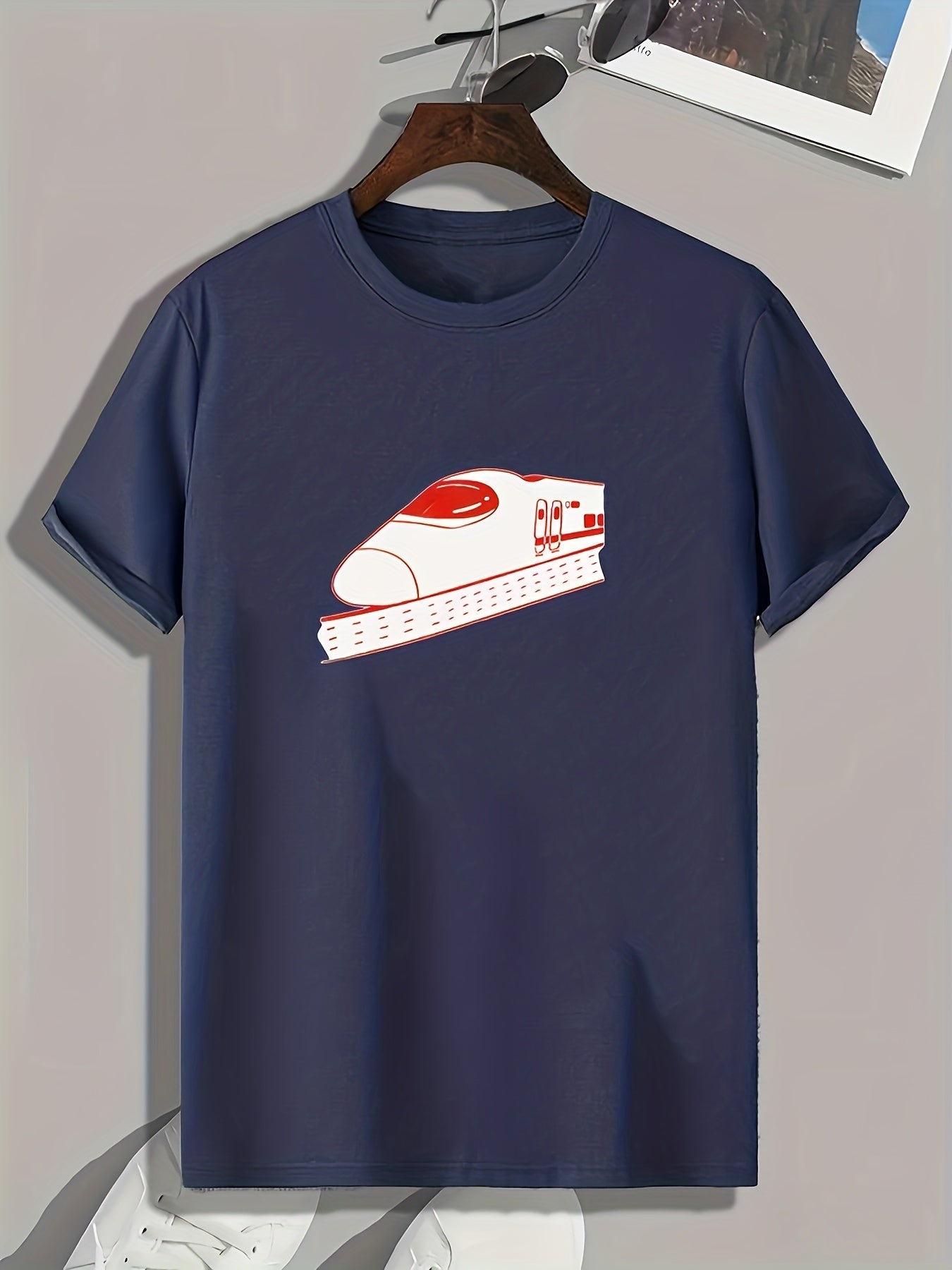High Speed Rail Men's Graphic T-shirt