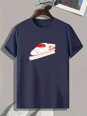 High Speed Rail Men's Graphic T-shirt