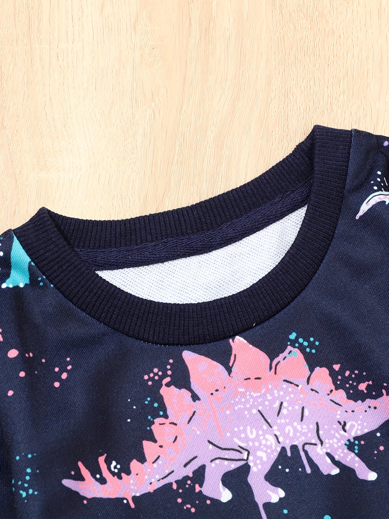 Boys Dino Crew Neck Sweatshirt & Sweatpants Joggers Set