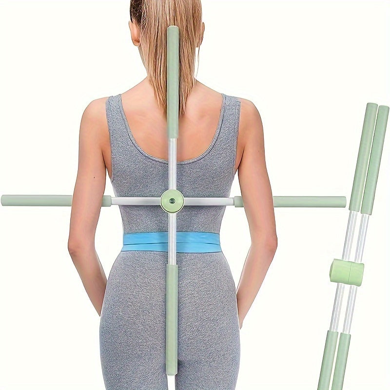 Yoga Stretching Cross Stick Hunchback Posture Corrector Durable Equipment