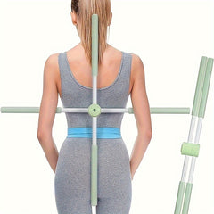 Yoga Stretching Cross Stick Hunchback Posture Corrector Durable Equipment