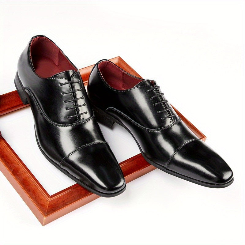 Men's British Style Oxford Shoes Wear resistant Non Slip Dress Shoes