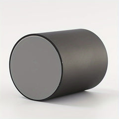 Aluminum Alloy Round Pen Holder Desktop Storage Business Office Metal Cosmetics