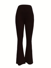 Women's High Waist Flare Pants for Spring & Summer & Fall