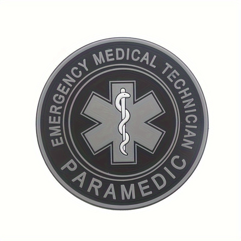 Paramedic EMT Morale Patch PVC Hook & Loop
