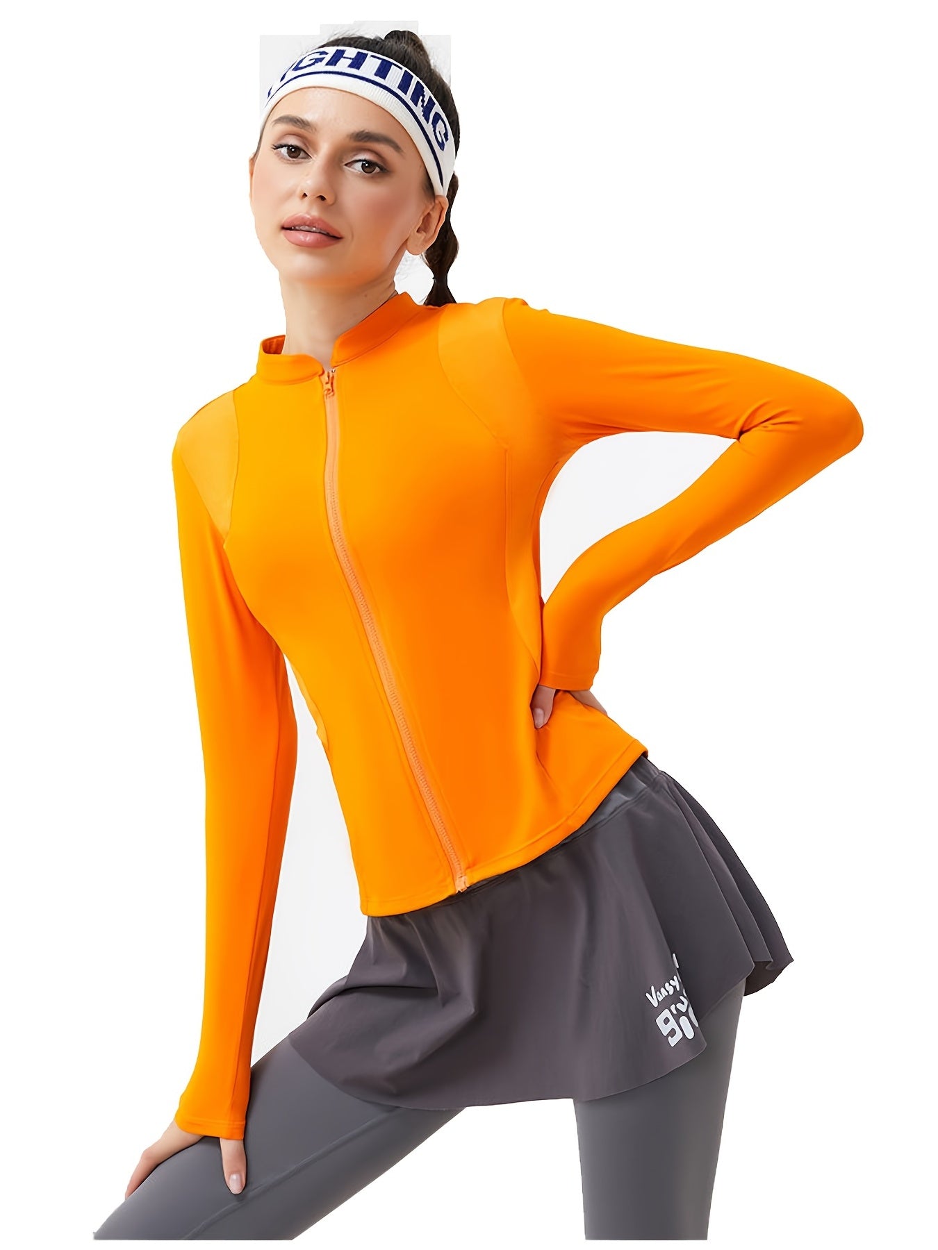 Women's Thermal Track Jacket Full Zip Running Jacket