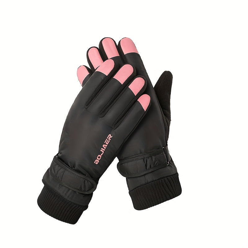 Waterproof Skiing Gloves Touch Screen Thickened Sports Gloves