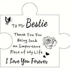 Acrylic Besties Desktop Ornaments - Birthdays Halloween Christmas Gifts