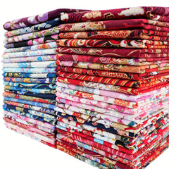 5pcs Christmas Halloween Cotton Quilting Fabric DIY Sewing Scrapbooking