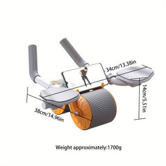 Automatic Rebound Abdominal Exercise Wheel Tummy Control