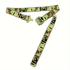 Colorful Quick Release Metal Buckle Jacquard Nylon Belt Men's Outdoor Waistband