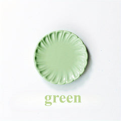 Steak Plate for Dollhouse Accessories 1:6 1:12 Scale