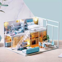 DIY House Assembled Toy for Children, Lover, Girlfriend - Birthday Gift
