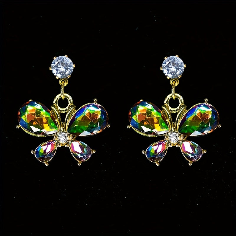 Butterfly Dangle Earrings, European American Style