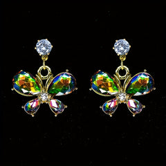 Butterfly Dangle Earrings, European American Style