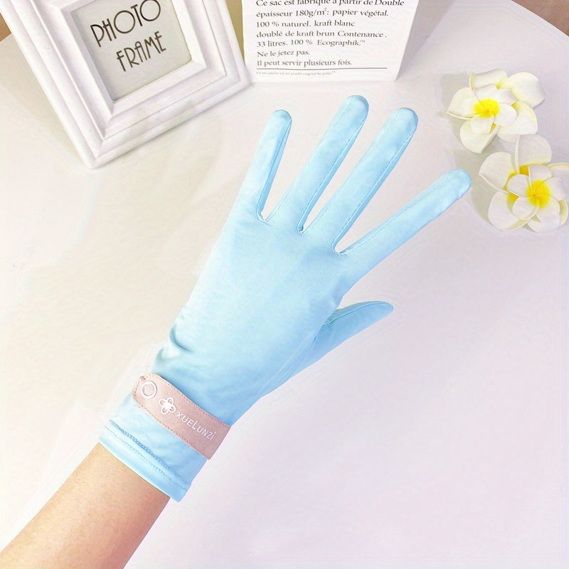 Women's Sun Protection Gloves Cooling Cycling UV Protection