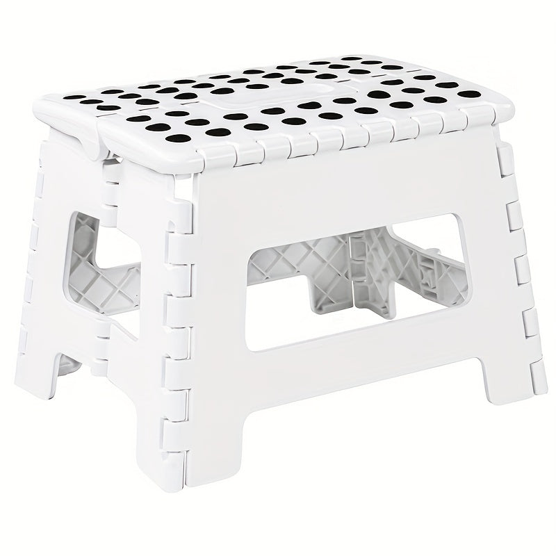 2pcs Folding Step Stool Footstool Lightweight Plastic Kitchen Bathroom