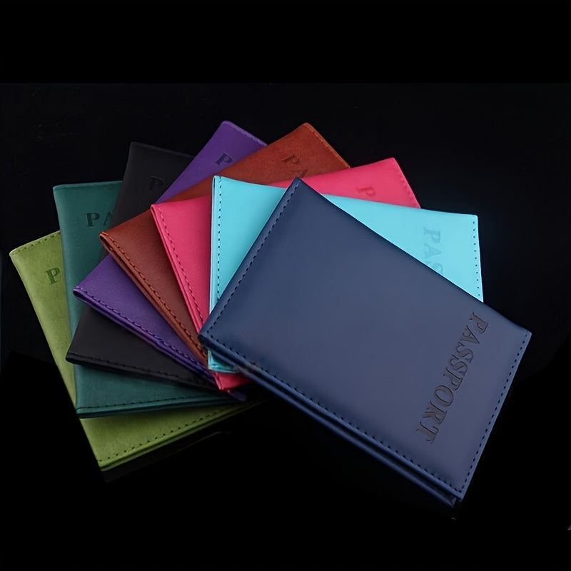 Stylish Wallet Card Holder for Passport and Cards